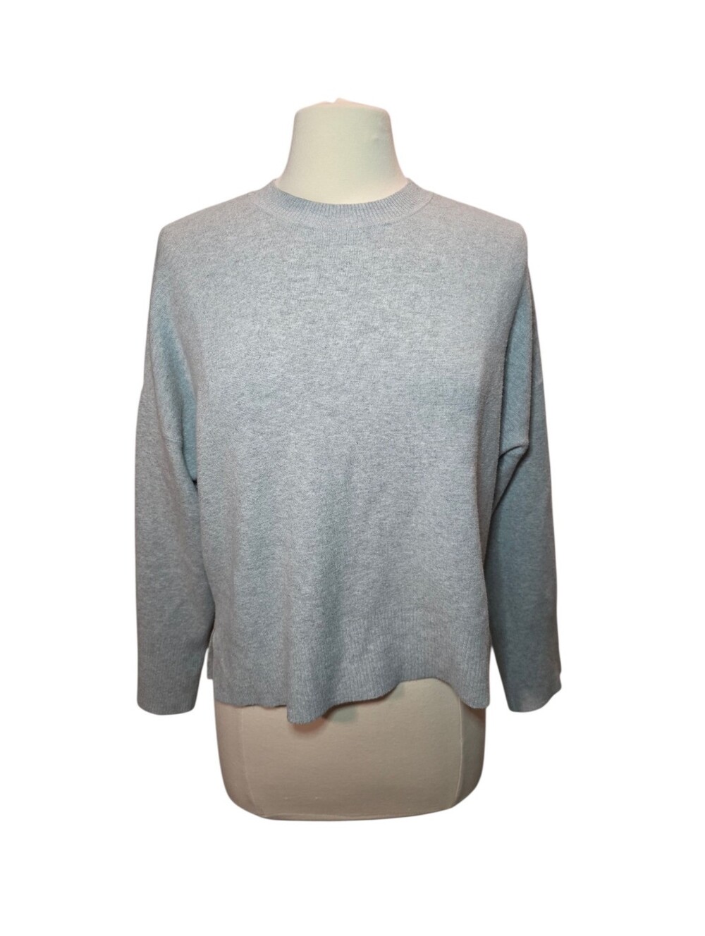 Abercrombie And Finch Gray Sweatshirt Size Large Crew Neck Long Sleeve